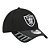 Boné New Era 3930 Visor Hit 25059 Las Vegas Raiders Preto - Imagem 2