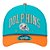 Boné New Era 940mc A Frame Miami Dolphins Azul Masculino - Imagem 3