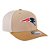 Boné New Era 970ss Trucker New England Patriots Bege - Imagem 2