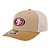 Boné New Era 970ss Trucker San Francisco 49ers Bege - Imagem 1