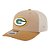 Boné New Era 970SS 2t Trucker Green Bay Packers Bege - Imagem 1