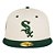 Boné New Era 5950 Chicago White Sox Comiskey Park Off White - Imagem 3