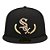 Boné New Era Gold Leaf 5950 Chicago White Sox Preto - Imagem 3