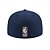 Boné New Era 5950Eg New York Knicks Marinho Masculino - Imagem 3