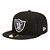 Boné New Era 5950 Las Vegas Raiders Preto Masculino - Imagem 1