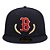 Boné New Era Gold Leaf 5950 Boston Red Sox Marinho Masculino - Imagem 2