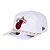 Boné New Era Qs1920 Miami Heat Branco Masculino - Imagem 1