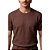 Camiseta Reserva Regular Waffle Masculino Marrom Escuro - Imagem 3