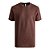 Camiseta Reserva Regular Waffle Masculino Marrom Escuro - Imagem 1