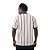 Camiseta Champion Listrada Life Footbal Vintage Stripes Bege - Imagem 2