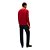 Suéter Tricot Tommy Hilfiger Signature Gola V Vermelho - Imagem 4