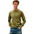 Suéter Tommy Hilfiger Essential Cotton Gola Redonda Verde - Imagem 1