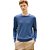 Suéter Tommy Hilfiger Essential Cotton Gola Redonda Azul - Imagem 1