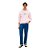 Moletom Canguru Tommy Hilfiger Logo Hoody Rosa Claro - Imagem 3