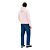Moletom Canguru Tommy Hilfiger Logo Hoody Rosa Claro - Imagem 4