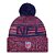 Gorro New Era Slcw Sport Knit NFL Masculino Azul e Vermelho - Imagem 3