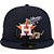 Boné New Era 5950 Fitted Houston Astros State Stitch Marinho - Imagem 2