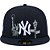 Boné New Era 5950 New York Yankees State Stitch Marinho - Imagem 2