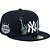 Boné New Era 5950 New York Yankees State Stitch Marinho - Imagem 3
