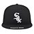 Boné New Era 950 Visor Chicago White Sox Preto Masculino - Imagem 2