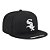 Boné New Era 950 Visor Chicago White Sox Preto Masculino - Imagem 3