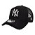 Boné New Era 940aftr New York Yankees Damaged Twill Preto - Imagem 1