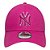 Boné New Era Team Outline 940 New York Yankees Rosa - Imagem 2