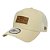 Boné New Era Denim Leather Patch Trucker New Era Bege - Imagem 1