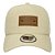 Boné New Era Denim Leather Patch Trucker New Era Bege - Imagem 2