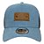 Boné New Era Denim Leather Patch Trucker New Era Marinho - Imagem 2
