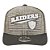 Boné New Era Washed Denim 970 Las Vegas Raiders Cinza - Imagem 2