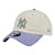 Boné New Era Lavender Flowers Casual New York Yankees Branco - Imagem 1