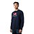 Moletom Tommy Hilfiger Americana Main Terry Crew Marinho - Imagem 3