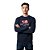 Moletom Tommy Hilfiger Americana Main Terry Crew Marinho - Imagem 2