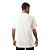 Camiseta Champion Bord Life Logo Bordado Masculino Off White - Imagem 2