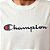 Camiseta Champion Bord Life Logo Bordado Masculino Off White - Imagem 3