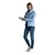 Jaqueta Tommy Hilfiger Down Packable Feminino Azul Claro - Imagem 3