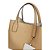 Bolsa Tommy Hilfiger Icon Mini Satchel Feminina Caqui - Imagem 3