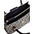 Bolsa Tommy Hilfiger GraceSatchel Jacquard Preto e Bege - Imagem 2