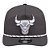 Boné New Era 29061 Chicago Bulls Cinza Chumbo - Imagem 2