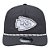 Boné New Era 29061 Kansas City Chiefs Cinza Chumbo - Imagem 2