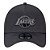 Boné New Era 940A-Frame Monochrome Los Angeles Lakers Cinza - Imagem 2