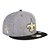 Boné New Era 5950 New Orleans Saints Fechado Cinza - Imagem 3