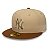Boné New Era 5950 New York Yankees Mocha Mousse Bege - Imagem 1