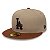 Boné New Era 5950 Los Angeles Dodgers Mocha Mousse Bege - Imagem 1