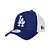 Boné New Era Side Patch Trucker Los Angeles Dodgers Azul - Imagem 1