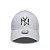 Boné New Era Floral 940 New York Yankees Branco Feminino - Imagem 2