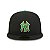 Boné New Era 5950 New York Yankees Preto e Verde - Imagem 2