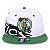 Boné New Era 950 Boston Celtics Branco e Verde Masculino - Imagem 2