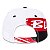 Boné New Era 950 Chicago Bulls Branco e Vermelho Masculino - Imagem 4